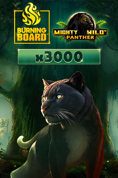 Mighty Wild: Panther Gold Burning Board
